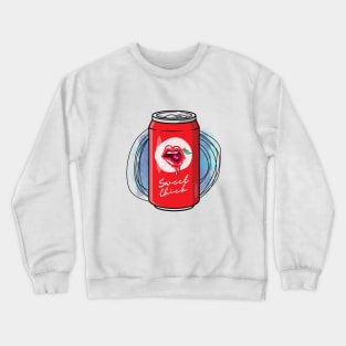 Sweet Chick Cherry Coke Drink Crewneck Sweatshirt